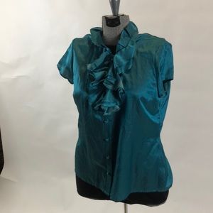 Talbots 14p button up shirt